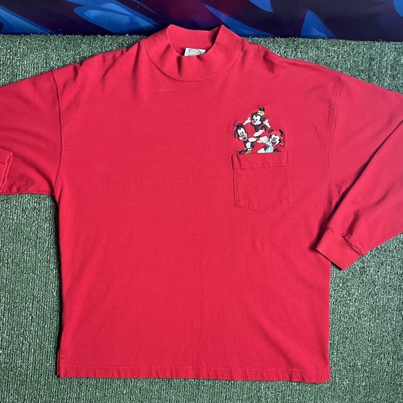 Animaniacs Long Sleeve Turtleneck Pocket Tee (1994) - Picture 2 of 4